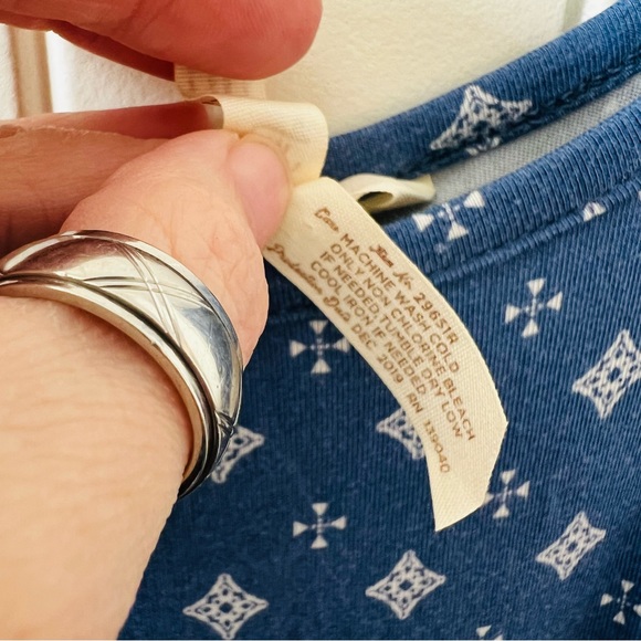 Matilda Jane Blue Colorful Floral Print Lets Go Together Open Road Jumpsuit Maxi - Picture 11 of 14